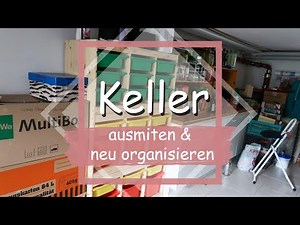 Keller aufräumen + ausmisten l Lebensmittel organisieren und aufbewahren l IKEA Einkauf l Big Mary