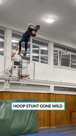 295K views · 193 reactions | Backflip dunk  @fodroczee #DunkMode #FlipSkills #EpicTrick #HoopLife | People Are Awesome | Facebook