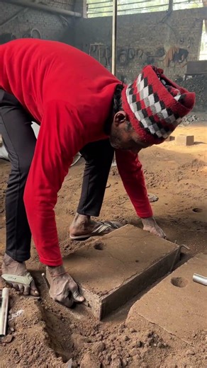 The amazing process of making pipe flanges by heating iron ! #Amazing #amazingprocess