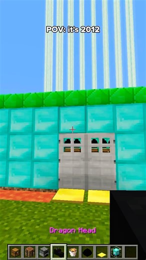 Minecraft creative mode nostalgia