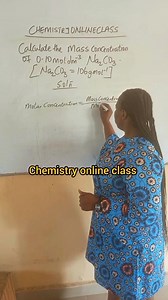 4.1K views · 157 reactions | The simplest method for calculating mass concentration? | Chemistry online class | Facebook