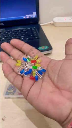 Beginner Arduino Project: 12 LED Disco Lights#shorts #electronic #arduino