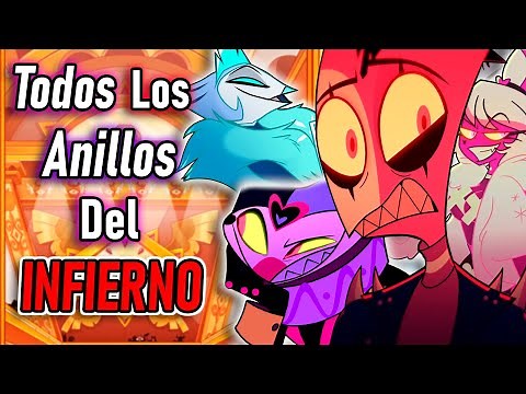✅ Los 7 Anillos INFERNALES Helluva Boss y Hazbin Hotel Explicacion / Los 7 Príncipes INFERNALES HB