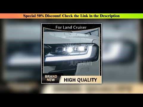 Slide Car Styling for Toyota Land Cruiser Headlight 2022-2024 Land Cruiser Head Light LC300 DRL Tur