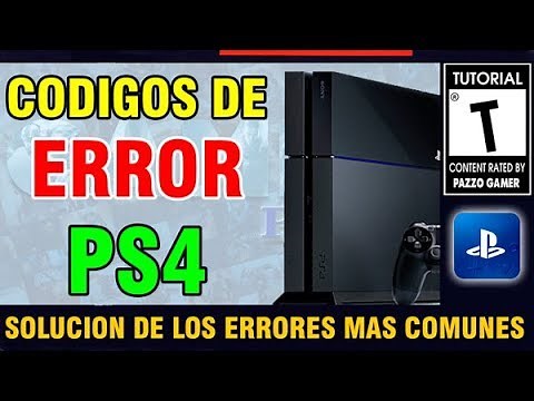 🕹PS4 ERROR CODES: WHAT THEY MEAN AND HOW TO FIX THEM🛠