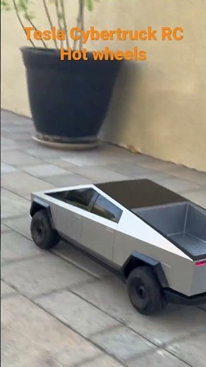 Tesla Cybertruck RC from Hot Wheels