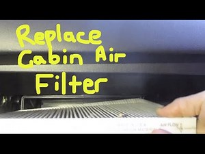 Step by Step Cabin Air Filter Replacement Installation - Chevy Malibu - Change Interior dash Filter