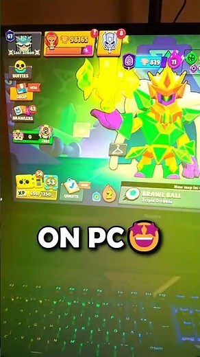 Brawl Stars on PC?! #tutorial #pc #brawlstars