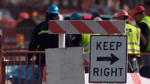 The risks of road construction work