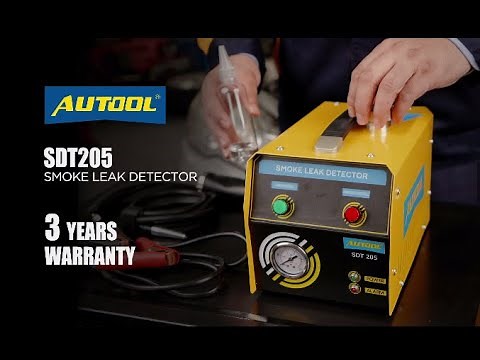 AUTOOL SDT205---How to Find Leaks in Your Car with a Smoke Machine for Vacuum/EVAP system etc Leaks