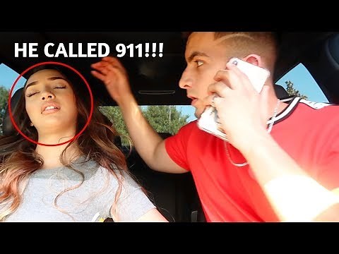 I PASSED OUT PRANK ON BOYFRIEND! (HE FREAKED OUT)