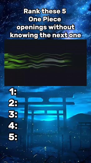 #fyp #foryoupage #anime #opening #animeopening #edit #animeedit #ranking #rank5songs #openinganime