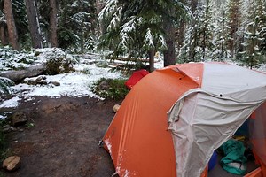 No more freezing!  How to stay warm camping in a tent