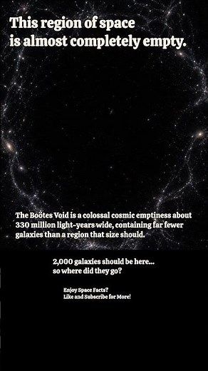 Why The Boötes Void Is One Of The Emptiest Places Ever Found In The Universe