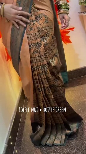 RM169 SMSG215- Semi kanchi partly partly pallu #onthisday