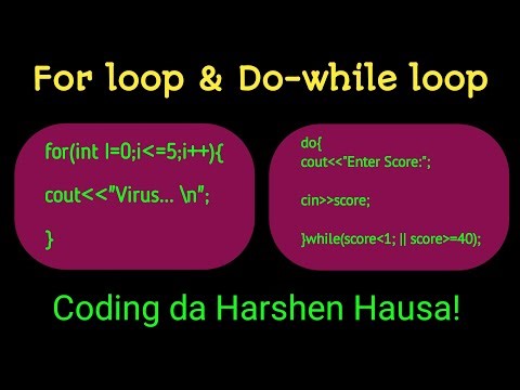 Yadda Ake Amfani da Do-While a Cikin For Loop a C++ (A Sauƙaƙe) | #CodingHausa | #HausaTech