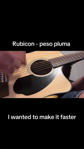 #rubicon @Peso Pluma #guitarra #12string #fender #fypシ | rubicon