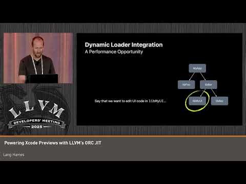 2025 US LLVM Developers' Meeting: JIT-loading Arbitrary Programs - Powering Xcode Previews