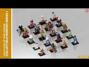 LEGO God of War 200508 - Collectible Minifigures Series 1 (Custom Set)