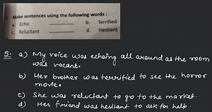 Make sentences using the following words : 5 \times 2=10... | Filo