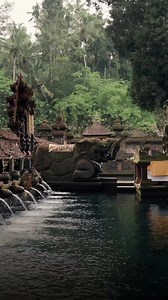 The Balinese culture is unique in so many ways and it is what makes this island so special. Sustainability is not only about the environment, its also vital that we preserve the knowledge and skills that are centuries old.I just discovered this amazing project,Quantum Temple and I wanted to share it with you.*Step into the mystical realm of Tirtha Empul Temple, where a sacred stone carries the ancient inscription of King Chandrabhayasingha Warmmadewa's construction of the bathing pools. Join @qu