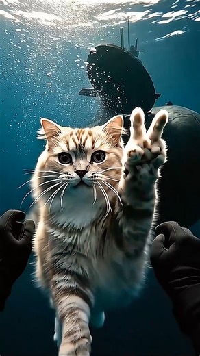 I was diving and saw a unique.. #diving #ocean #cat #scubadiving #catlovers #fyp #viralvideos #videoviralシ #facebookreelsviral #777pets #petlovers #scuba #underwater #seacreatures #catfish #watersports #adventure #nature #explore | 777Pets Global
