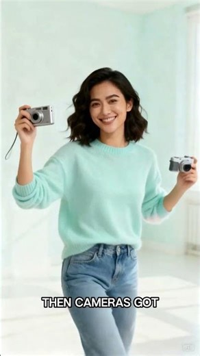 Did you know the first cameras took so long to take a photo that blinking could ruin it?