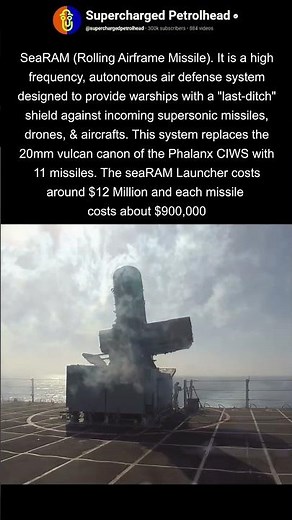 seaRAM air defense system