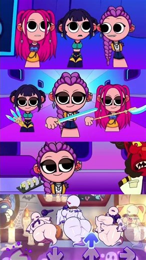 FNF How it's Done Sprunki but Kitten Meow Meow 3 - Kpop Demon Hunters #howitsdone #fnf #sprunki