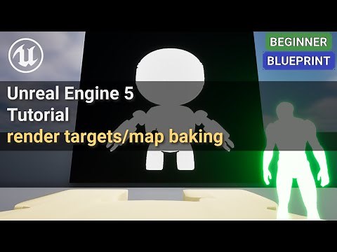 Display player location on map using render targets in UE