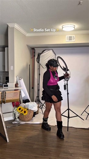 My small business Studio set up 🙋🏽‍♀️ #photographybusiness