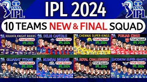 IPL 2024 - All Teams New & Final Squad | CSK, KKR, MI, RCB, SRH, DC, RR, LSG, GT Latest & Official Squad IPL 2024 | IPL 2024 Update | Chennai Super Kings IPL 2024 Kolkata Knight Riders IPL 2024 Delhi Capitals IPL 2024 Sunrisers Hyderabad IPL 2024 Mumbai Indians IPL 2024 Gujarat Titans IPL 2024 Lucknow Super Giants IPL 2024 Rajasthan Royals IPL 2024 Punjab Kings IPL 2024 Royal Challengers IPL 2024 #ipl2024 #2024ipl #ipl Thank You | Sports Canvas & Glamour