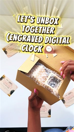 Custom Engraved Digital Clocks for Corporate Gifts