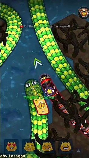 Gameplay in little big snake game #gameplay #littlebigsnakevideos #gaming #shorts