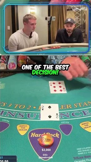 ONE OF THE BEST DECISION #toaster #toasterirl #blackjack #shorts