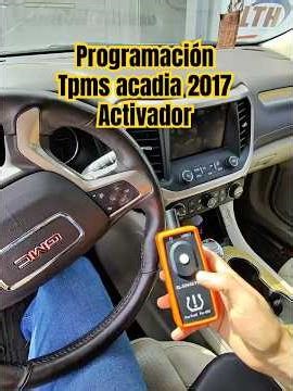 TPMS programming for a 2017 GMC Acadia, 433MHz frequency. Note the frequency, as it is also avail...
