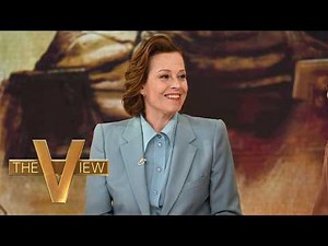 Sigourney Weaver Takes Charge In ‘The Mandalorian and Grogu’ | The View