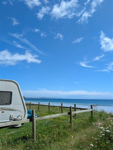 POV: You arrive at Pentewan Sands Holiday Park for a holiday on the beach! ⛱️