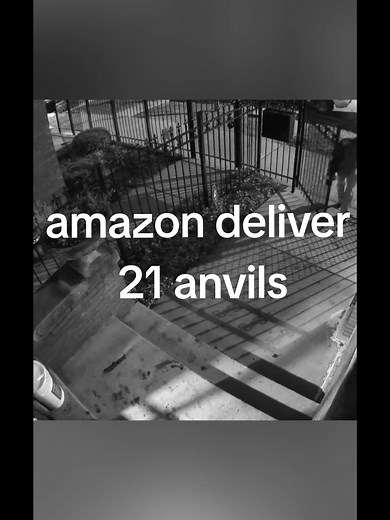 Amazon Delivers 21 Anvils to Your Front Door!