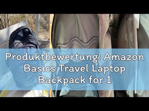 Produktbewertung: Amazon Basics Travel Laptop Backpack for 15.6 inch Laptop, Black