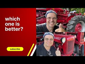 Farmall Cub vs. Farmall 140 IH Tractors