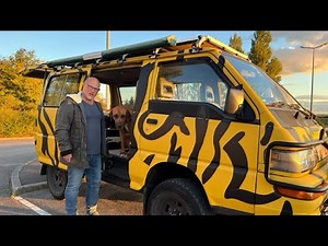 Mitsubishi L300 4x4 Wohnmobil Mini Camper Van - Roomtour