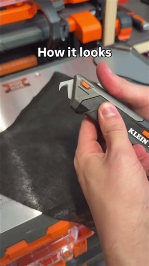 Coolest Utility Knife? Klein Tools Auto Loading Dual Blade