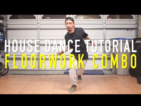 House Dance Tutorial - Floorwork Choreography, Slower Speed (Check Description)