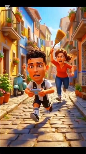 Robot Cleaning Gone Wrong! 🤖🧹 | Funny AnimationMom vs. Soccer Boy: The Slippery Floor Prank!When