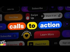 Calls to Action for Final Cut Pro