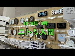 【2025年10月】ニトリ入間店の時計売り場