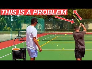 Two-Handed Backhand Swing Path Correction and more | 3.5 NTRP Tennis Lesson