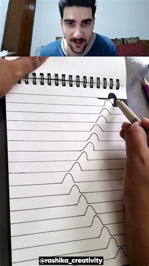 How to Draw A Paper Illusion! 🤯