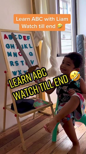 Meet The makulit na teacher Liam #learnabcforkids #learnabcsong #learnabcwithme #abc
